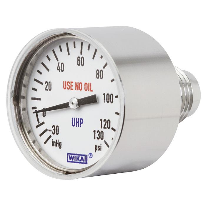 WIKA Mini Diaphragm Pressure Gauge, Model 432.10, 432.15